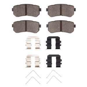 Hyundai Kona Brake Pads - Rear - R1 Concepts - Ceramic - `18-`25